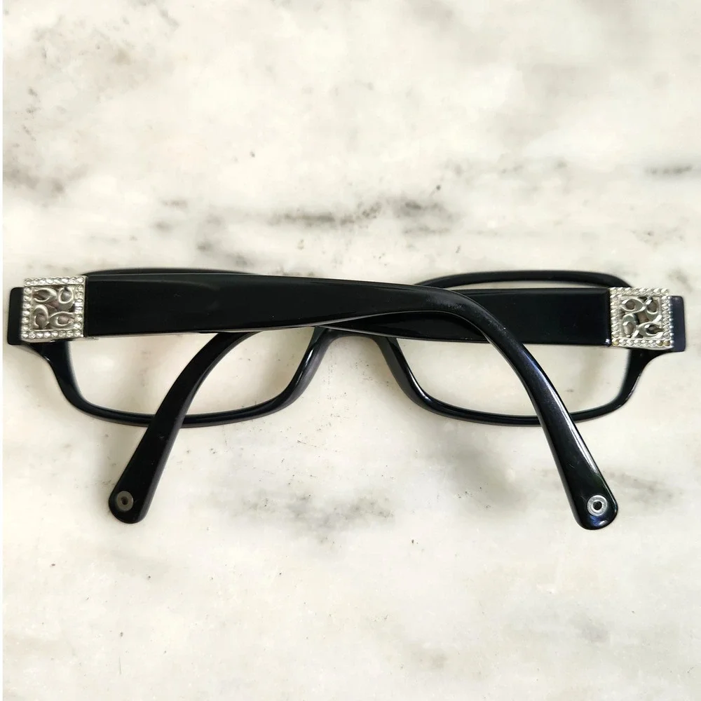 Vintage Coach HC 6007B Gloria Black Eyeglasses Frames‎ Women Y2K